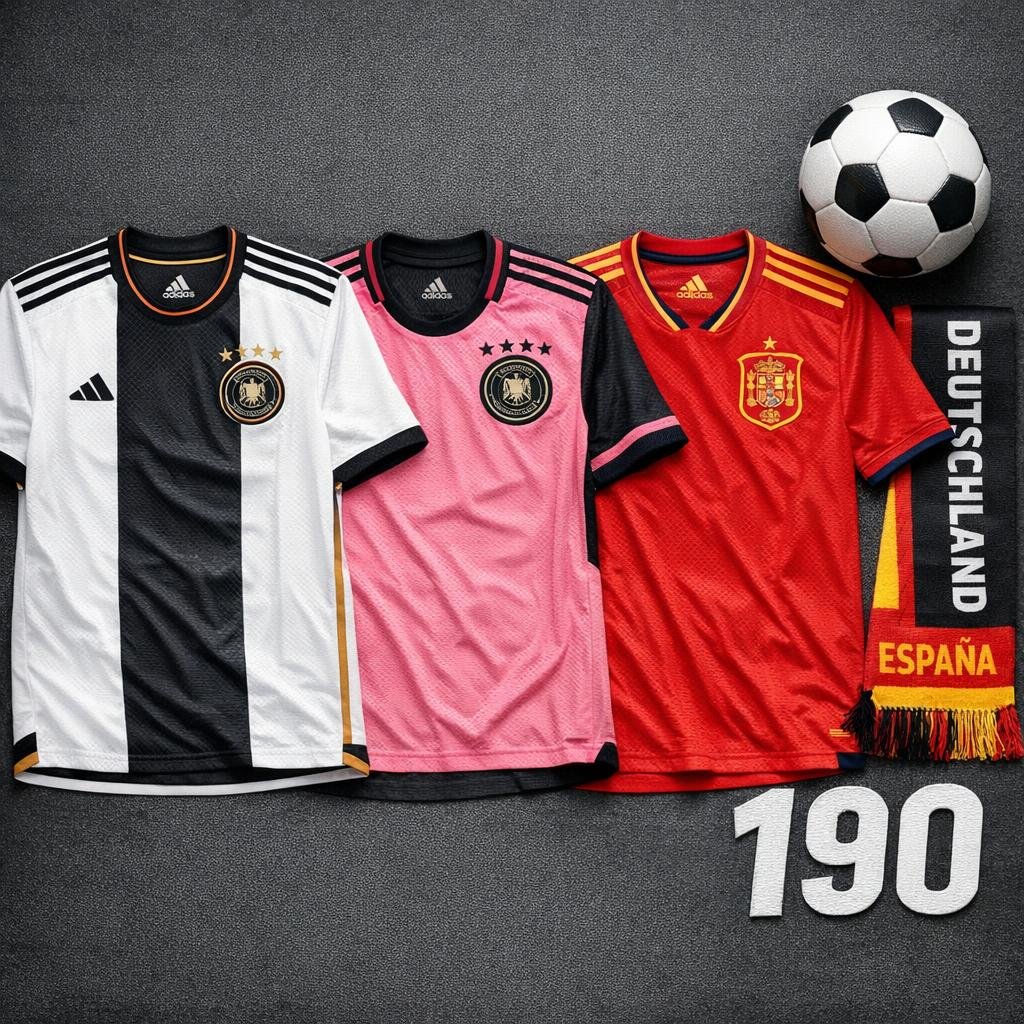 Unterschiede zwischen Heim- und Auswärtstrikot bei der WM 2026: Deutschland vs. Spanien im Direktvergleich - Ratgeber