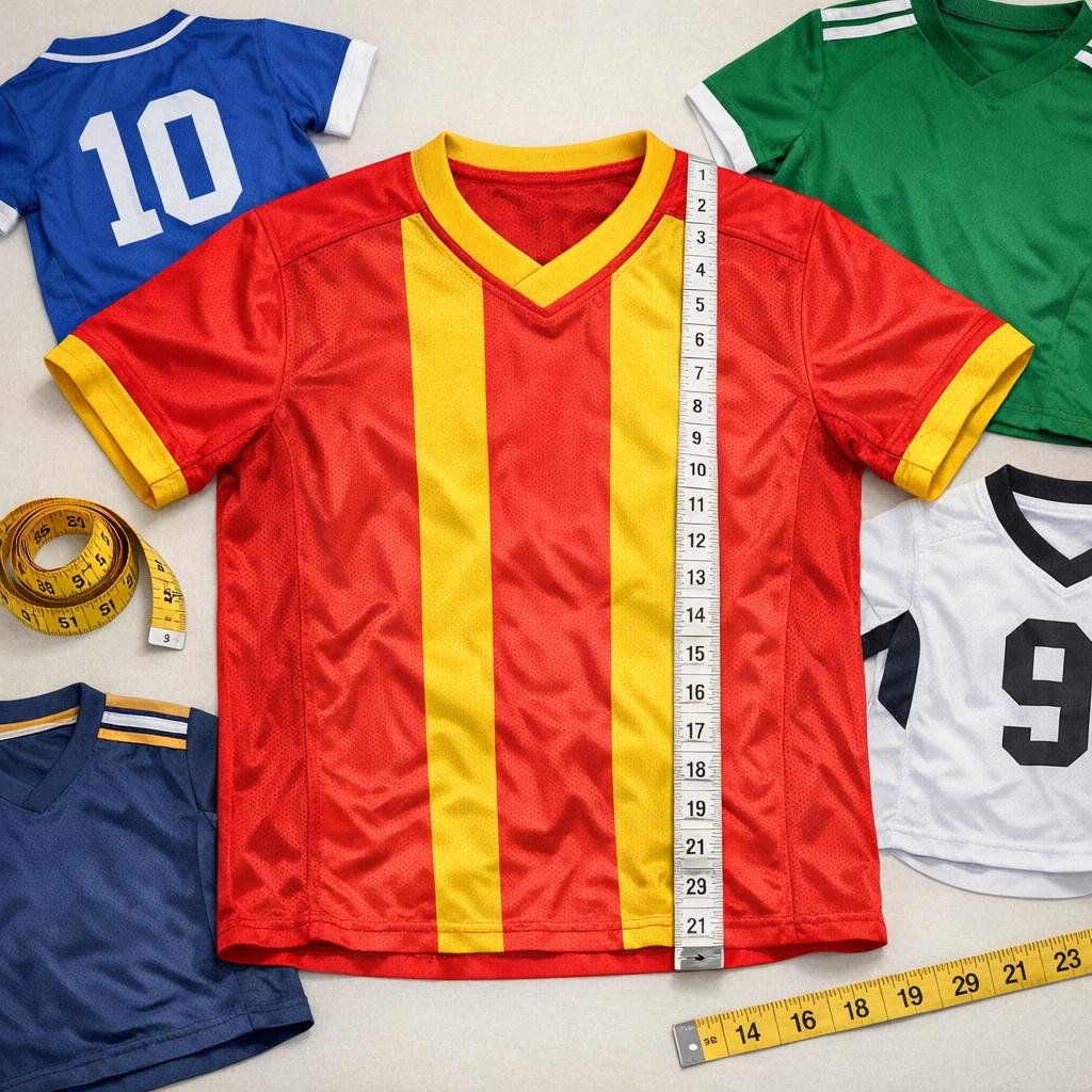 Spanien 2026 Heimtrikot Fan Edition: So fallen die Größen wirklich aus - Detail